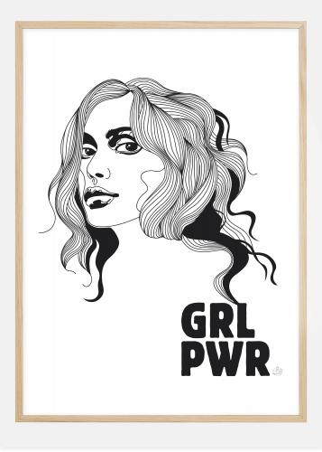 Compra GRL PWR Póster aquí BGASTORE ES