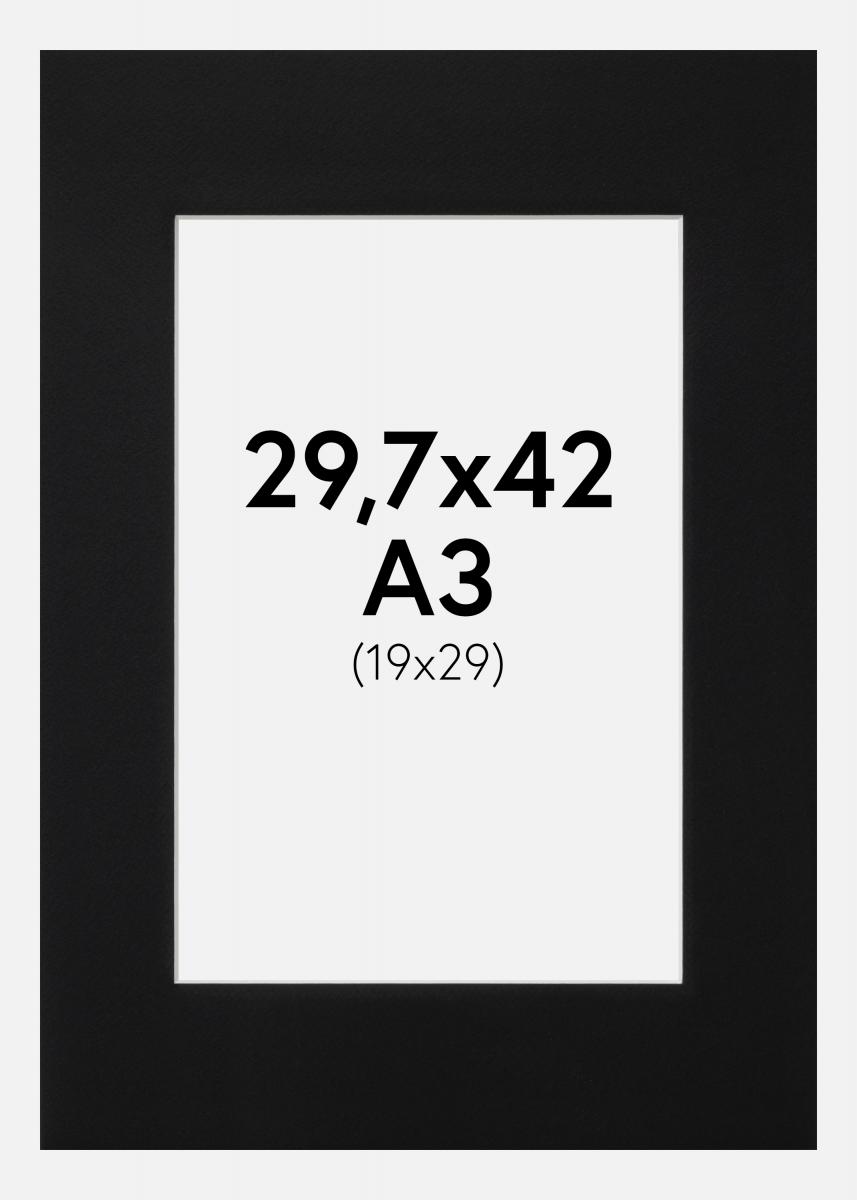 Compra Marco Horndal Marrón 50x60 cm - Paspartú Negro 40x50 cm