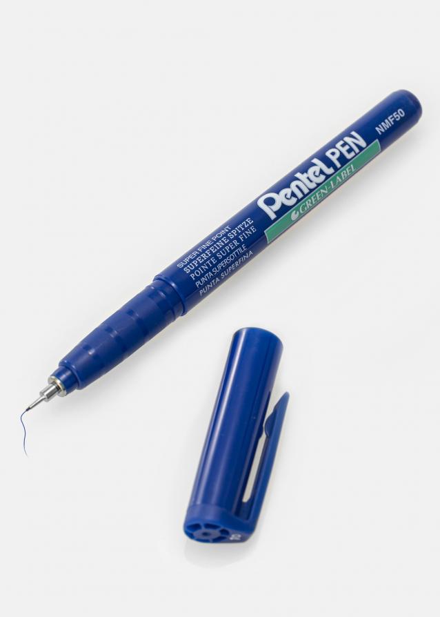 Pentel NMF50-C - Azul Bolígrafo para álbum - 0,5 mm
