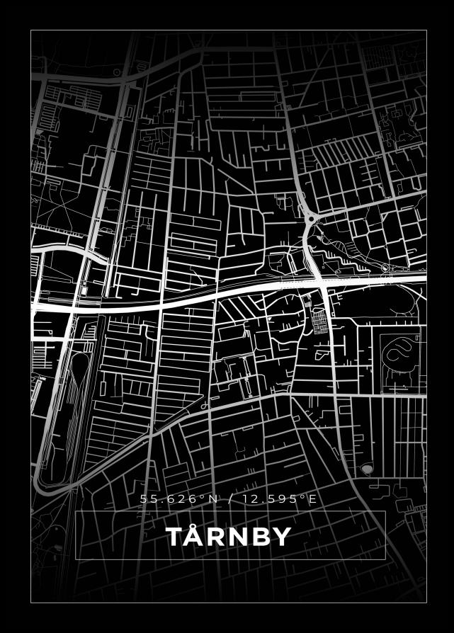 Mapa - Tårnby - Cartel Negro