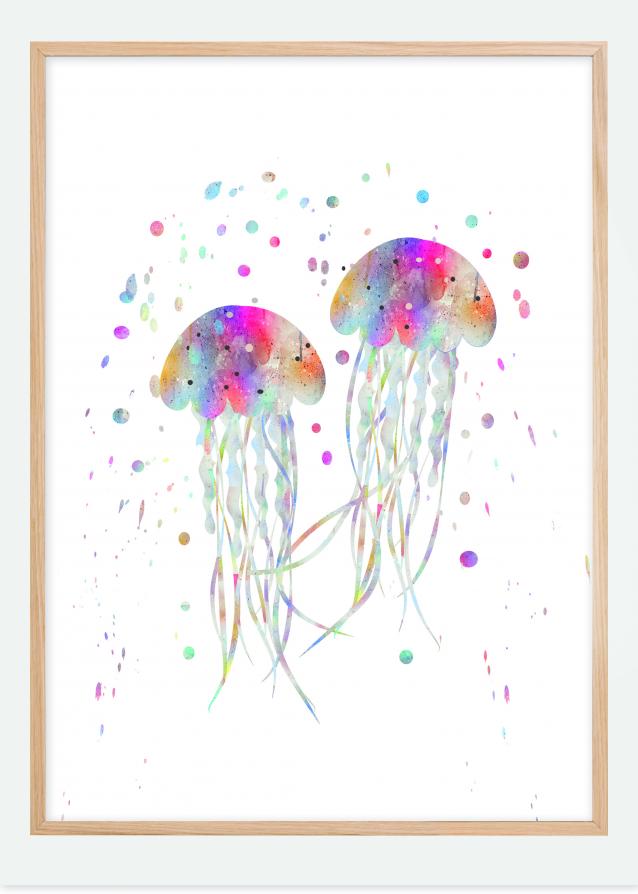 Jellyfishes uds.ingers Póster