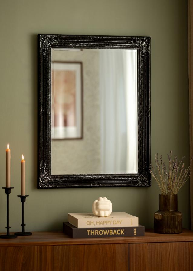 Espejo Antique Negro 62x82 cm