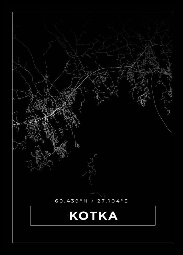 Mapa - Kotka - Cartel Negro