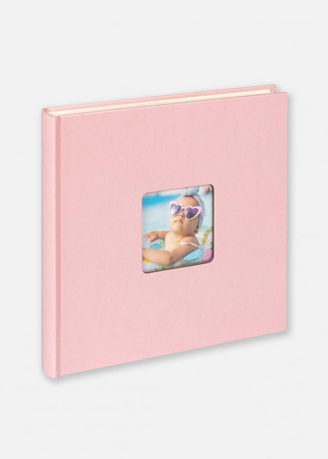 Fun Álbum para bebés Rosa - 26x25 cm (40 Blancas sidor/20 hojas)