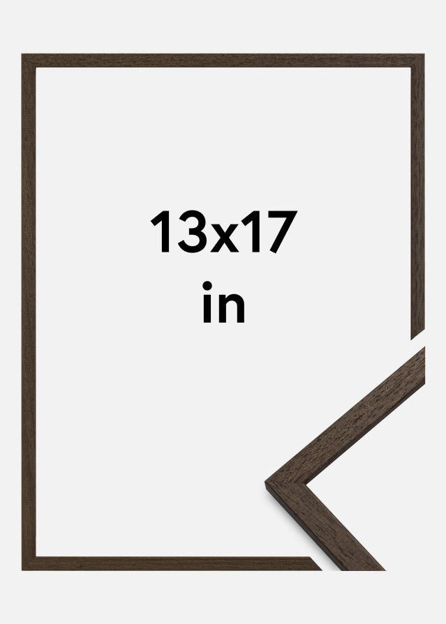 Marco Edsbyn Vidrio acrílico Castaño 13x17 inches (33,02x43,18 cm)
