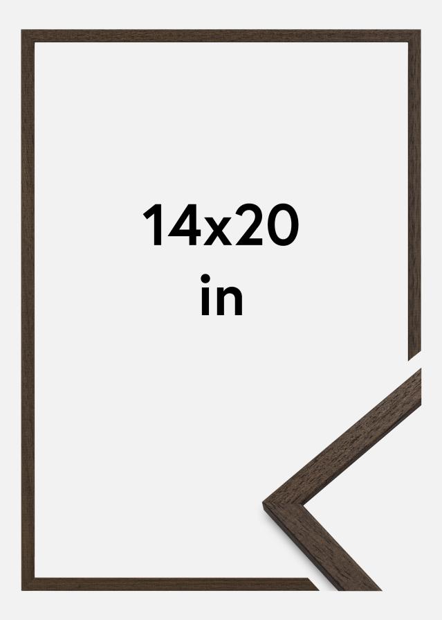 Marco Edsbyn Vidrio acrílico Castaño 14x20 inches (35,56x50,8 cm)