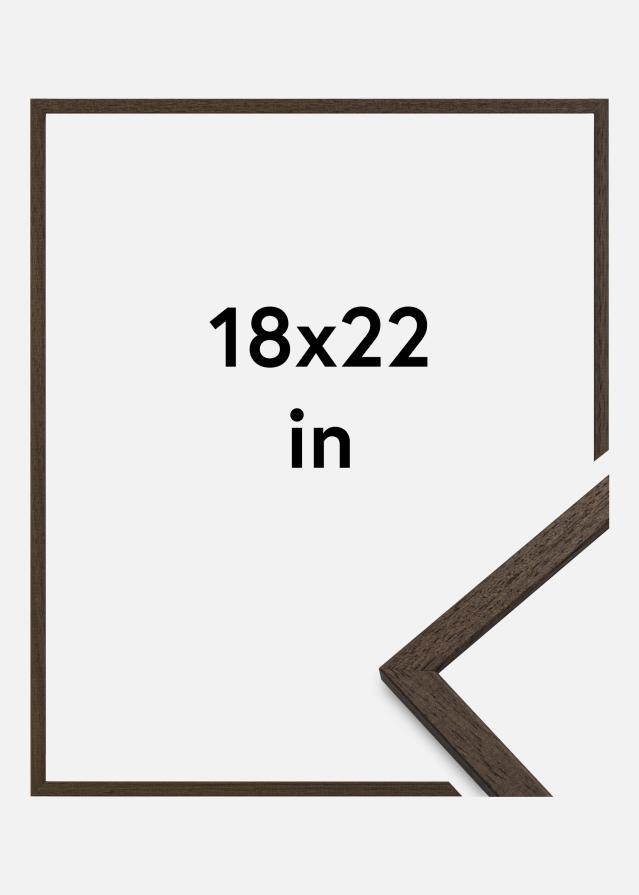Marco Edsbyn Vidrio acrílico Castaño 18x22 inches (45,72x55,88 cm)