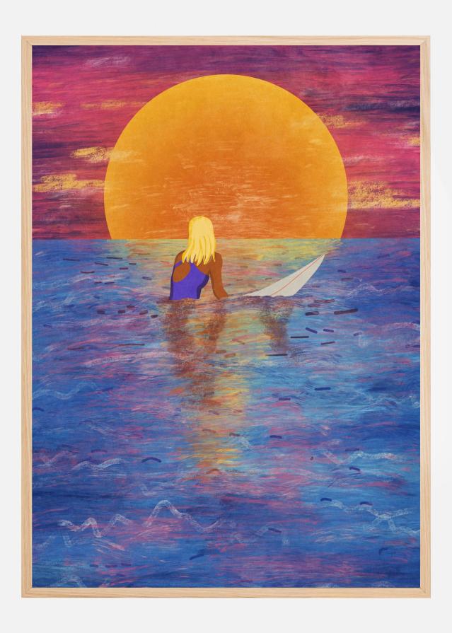Surfer Girl Póster