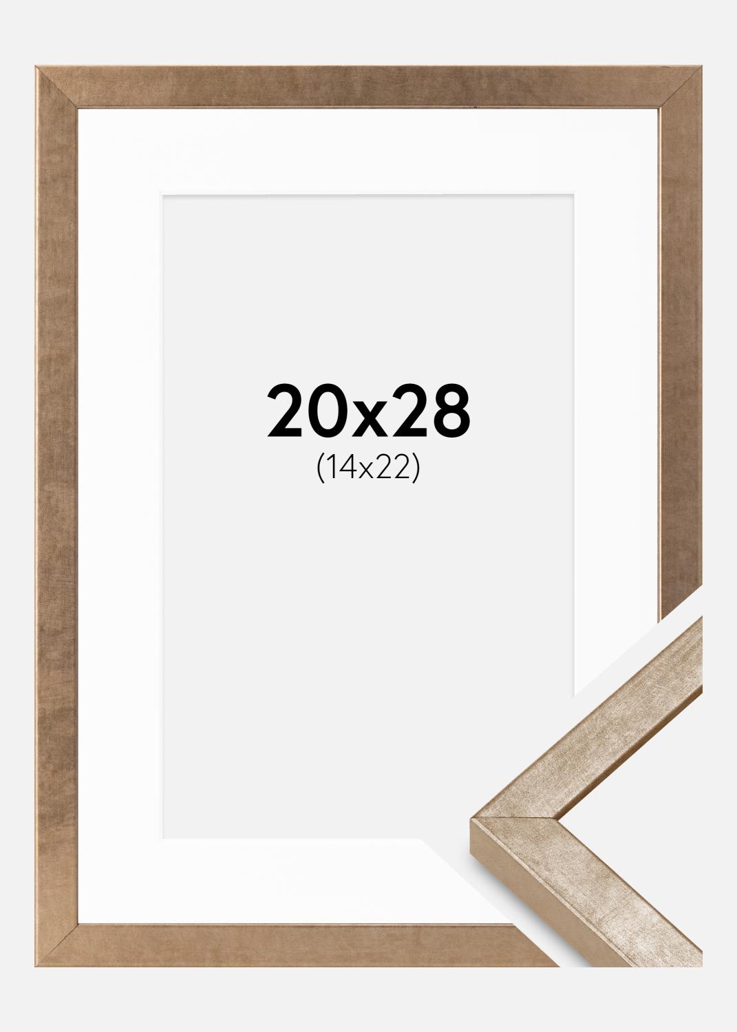 Product Image for Marco Ares Latón 20x28 cm - Paspartús Blanco 15x23 cm
