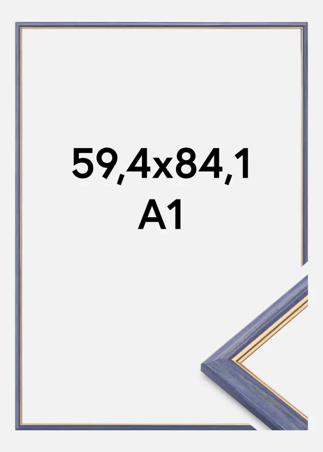 Marco Claudia Acrílico Azul 59,4x84,1 cm (A1)