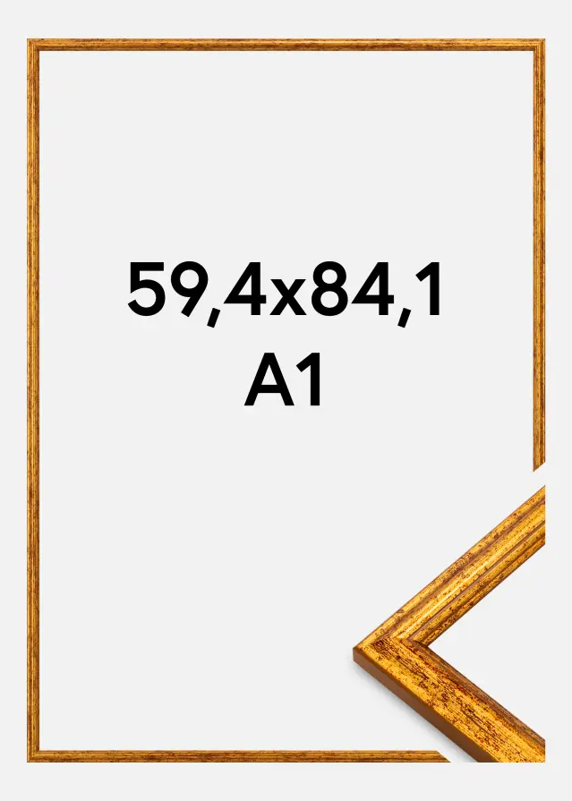 Marco Claudia Acrílico Dorado 59,4x84,1 cm (A1)