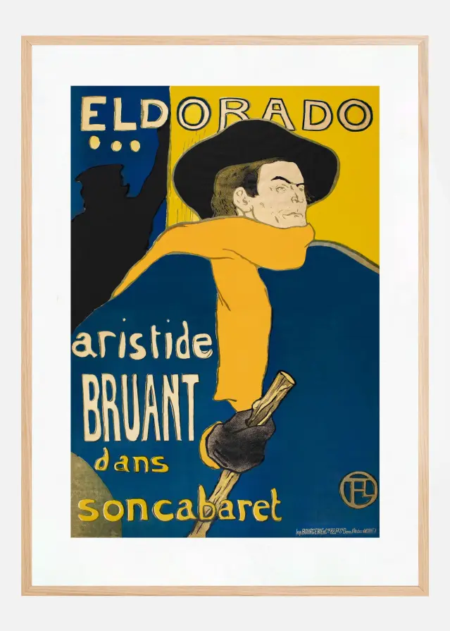 Les Ambassadeurs Aristide Bruant (1892 Póster