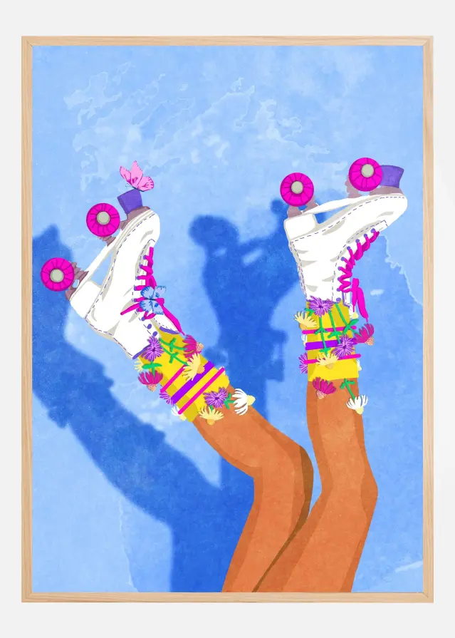 Skate like a Girl Póster