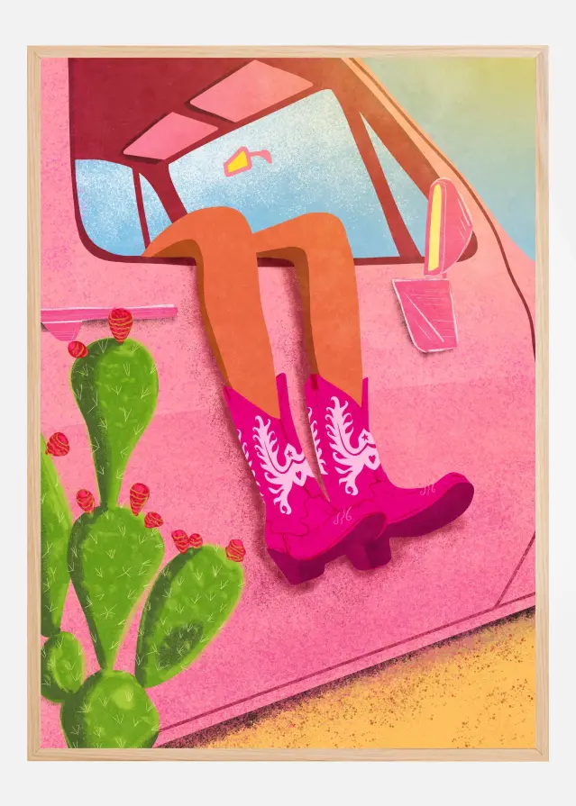 Cowgirl Póster