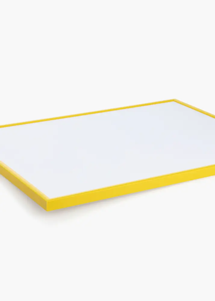 Marco New Lifestyle Amarillo 40x50 cm - Paspartús Blanco 29,7x42 cm