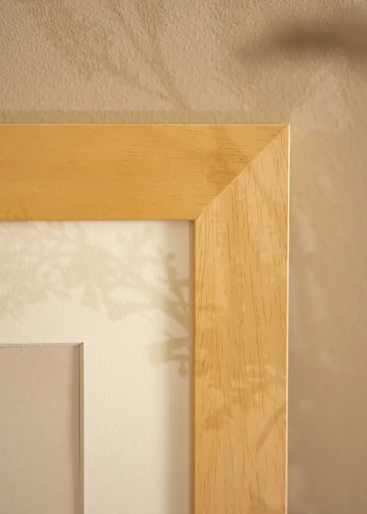 Marco Juno Madera 70x100 cm - Paspartús Blanco 62x93 cm