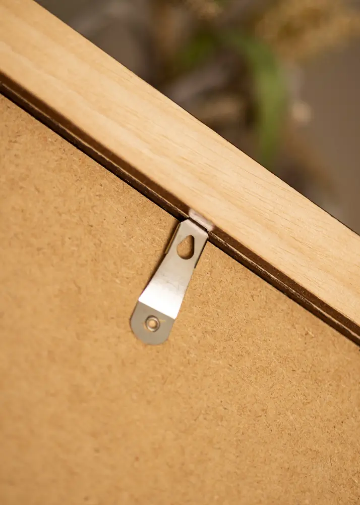 Marco Juno Teak 30x40 cm - Paspartús Blanco 18x27 cm