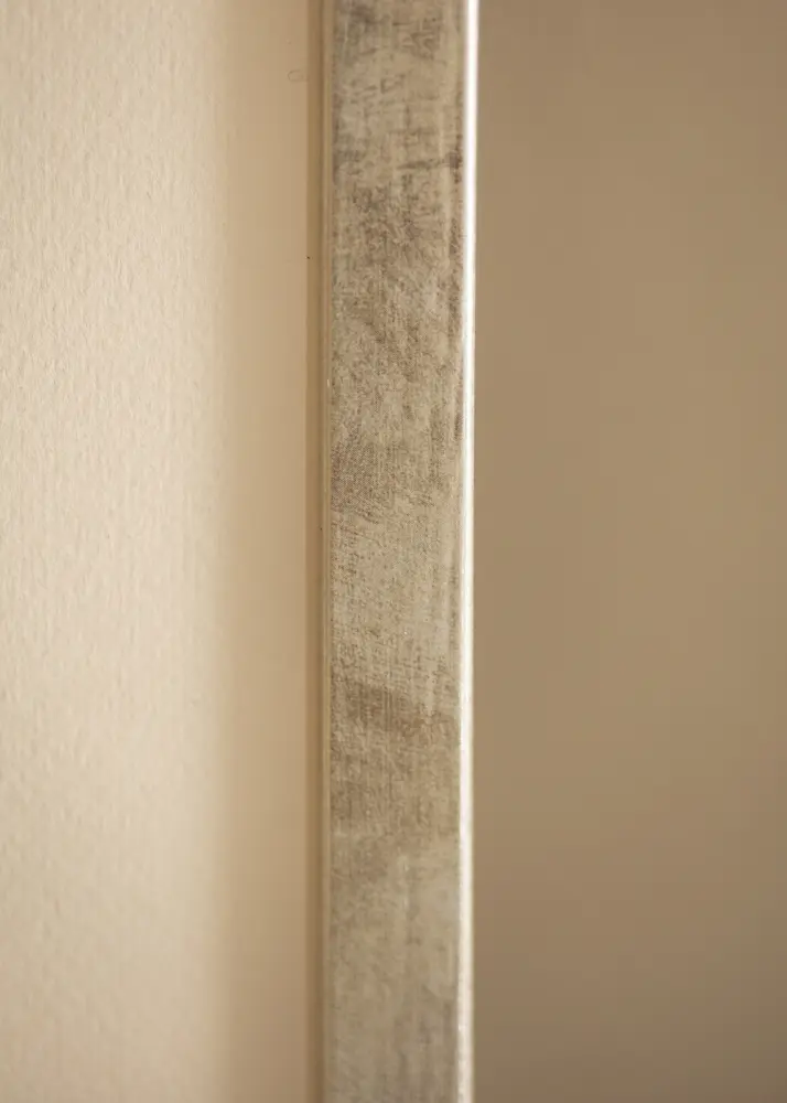 Marco Ares Plata 30x30 cm - Paspartús Blanco 20x20 cm