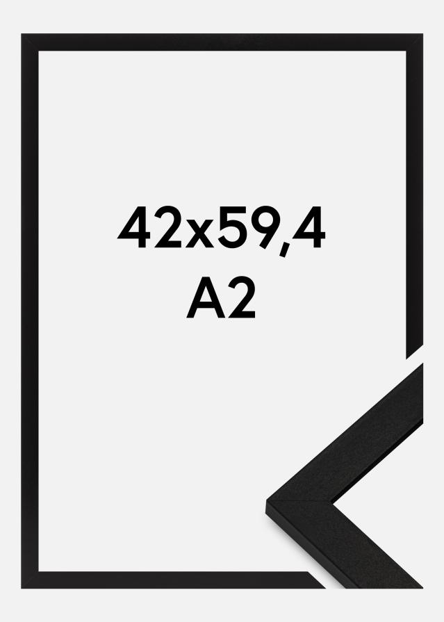 Marco BGA Classic Vidrio acrílico Negro 42x59,4 cm (A2)