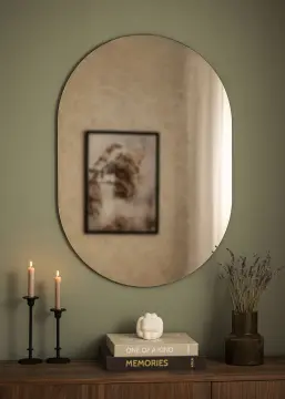 KAILA Espejo Ovalado Dark Bronze 70x100 cm