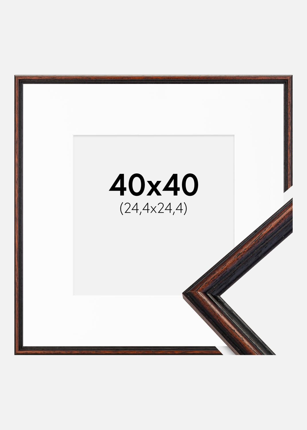 Product Image for Marco Horndal Castaño 40x40 cm - Paspartú Blanco 10x10 inches