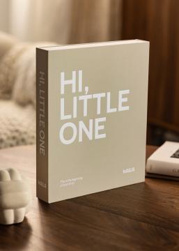 KAILA HI LITTLE ONE Grey - Coffee Table Photo Álbum (60 Negro Sidor)