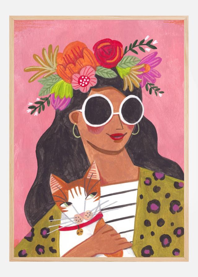 Cat lady Póster