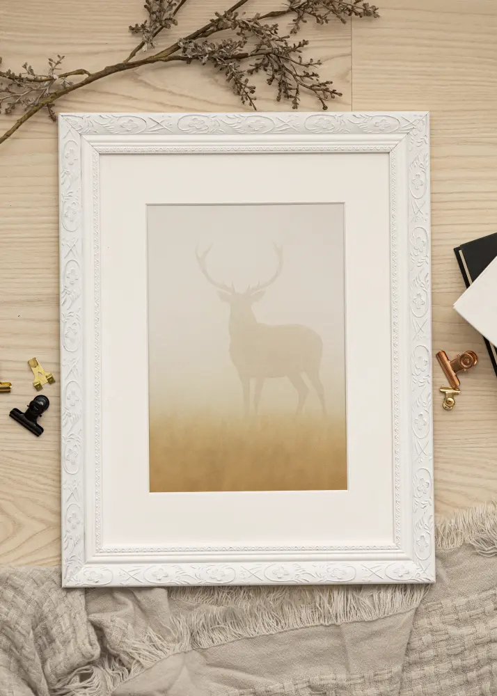 Marco Barock Blanco 40x50 cm
