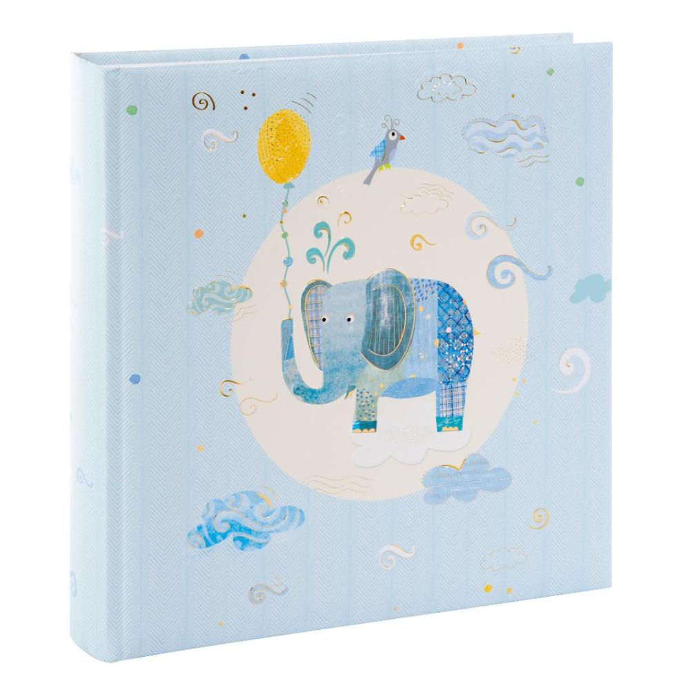 Blue Elephant Álbum de fotos - 25x25 cm (60 Páginas blancas / 30 hojas)