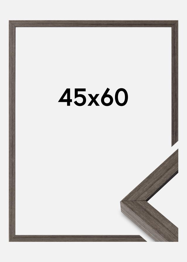 Marco Hermes Vidrio acrílico Grey Oak 45x60 cm