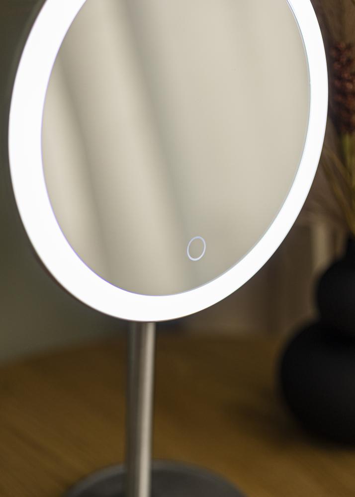 KAILA Espejo tocador Pillar LED Magnifying 20 cm Ø