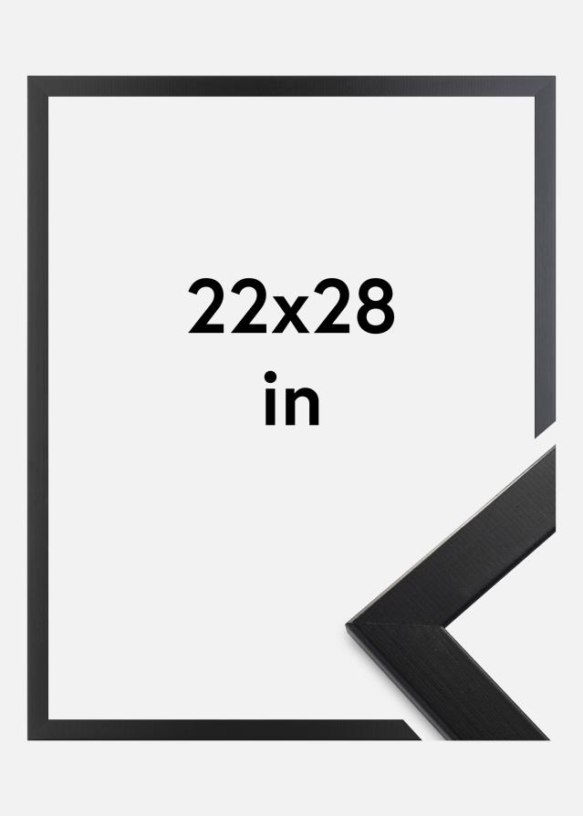 Marco Trendline Vidrio acrílico Negro 22x28 inches (55,88x71,12 cm)