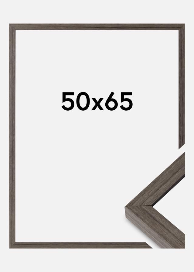 Marco Hermes Vidrio acrílico Grey Oak 50x65 cm