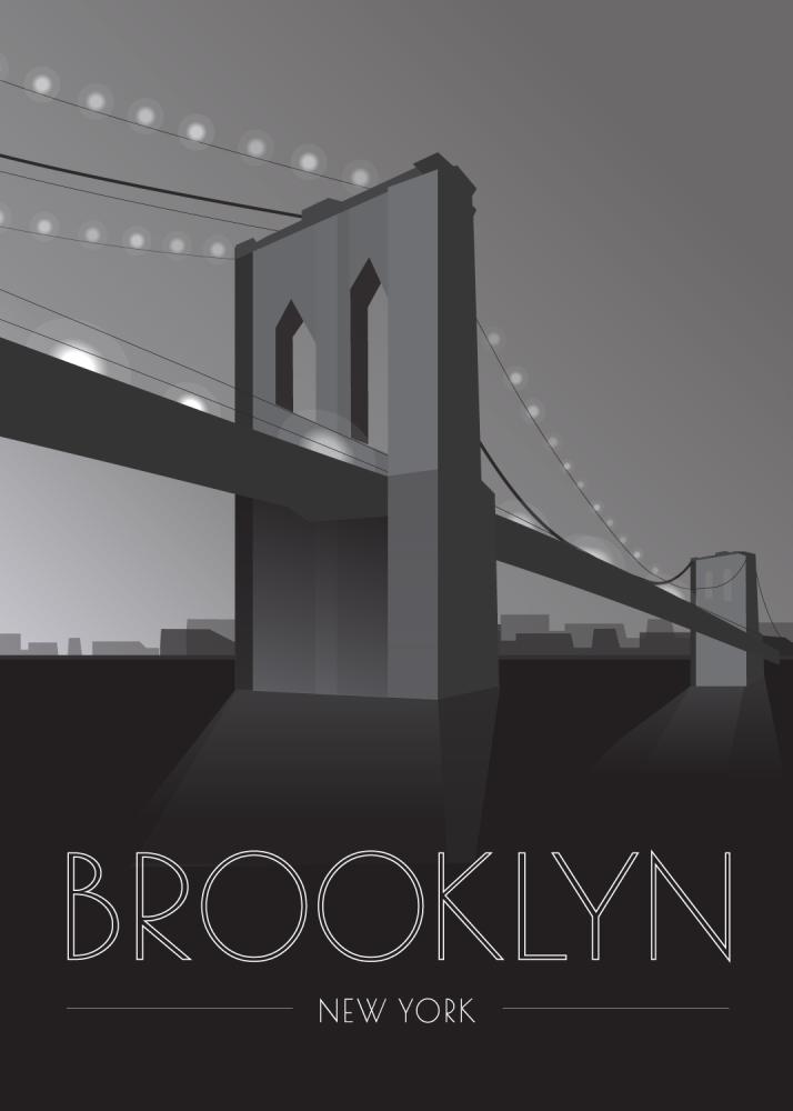 Brooklyn Bridge Póster