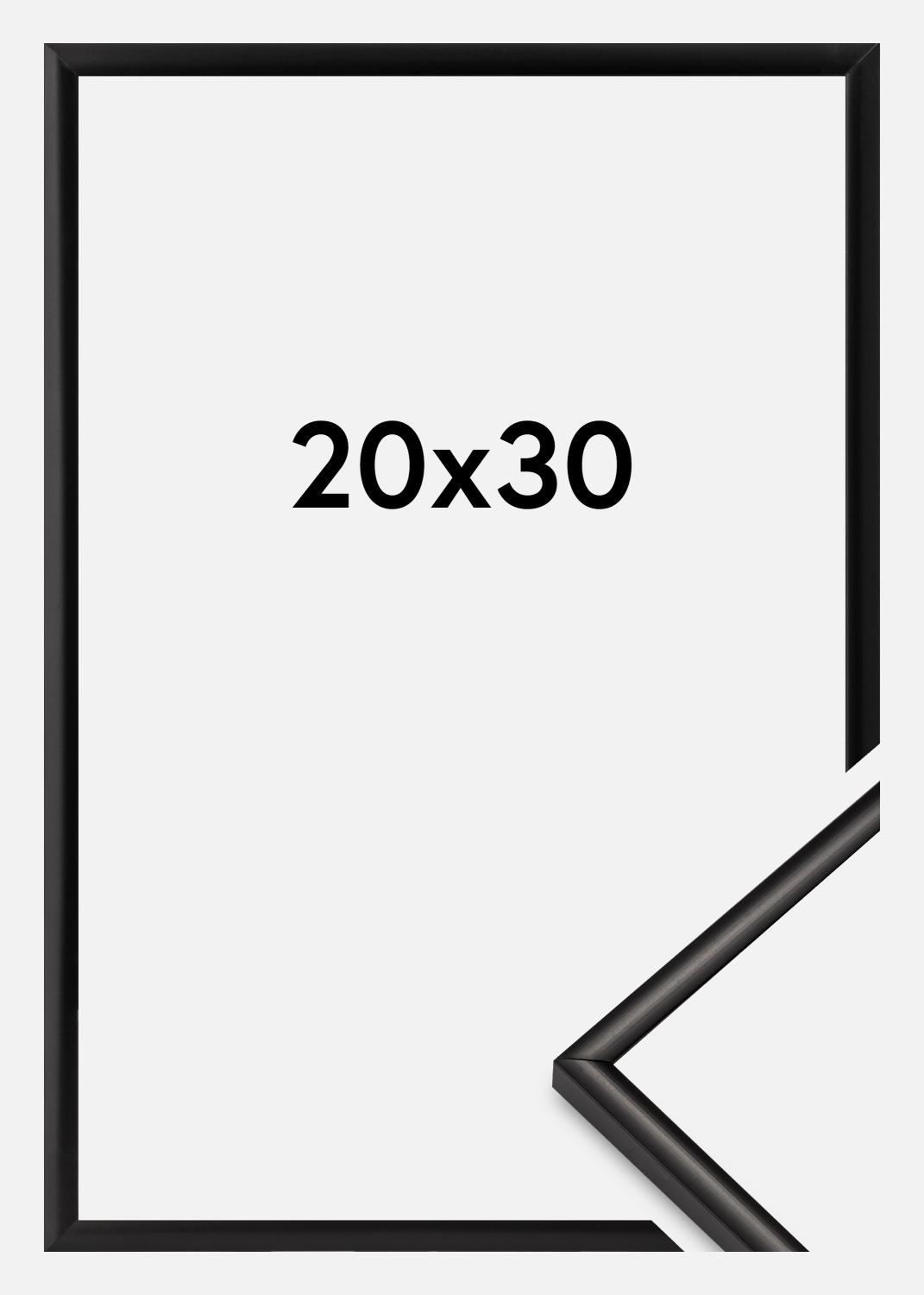 Product Image for Marco Scandi Vidrio acrílico Negro mate 20x30 cm
