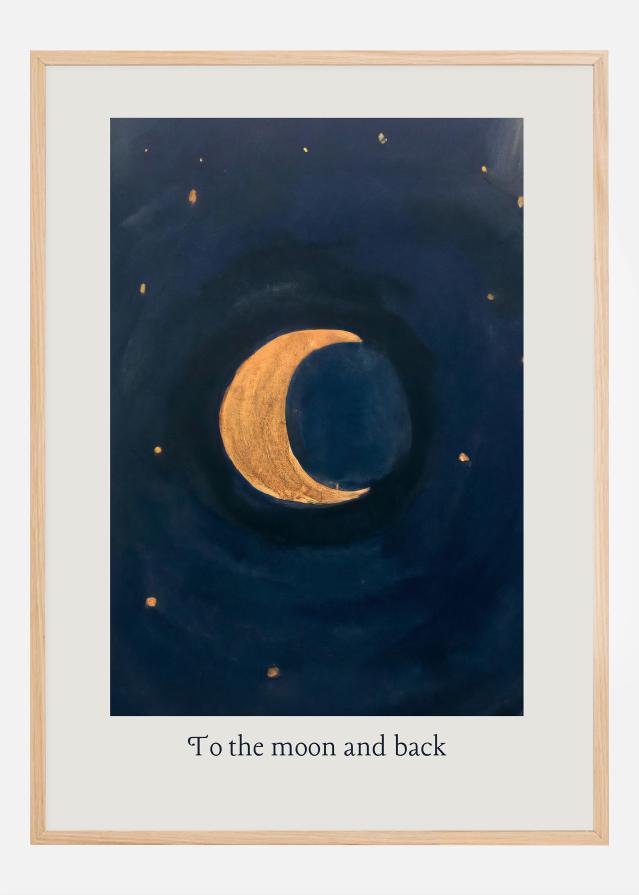 To the Moon and Back Póster