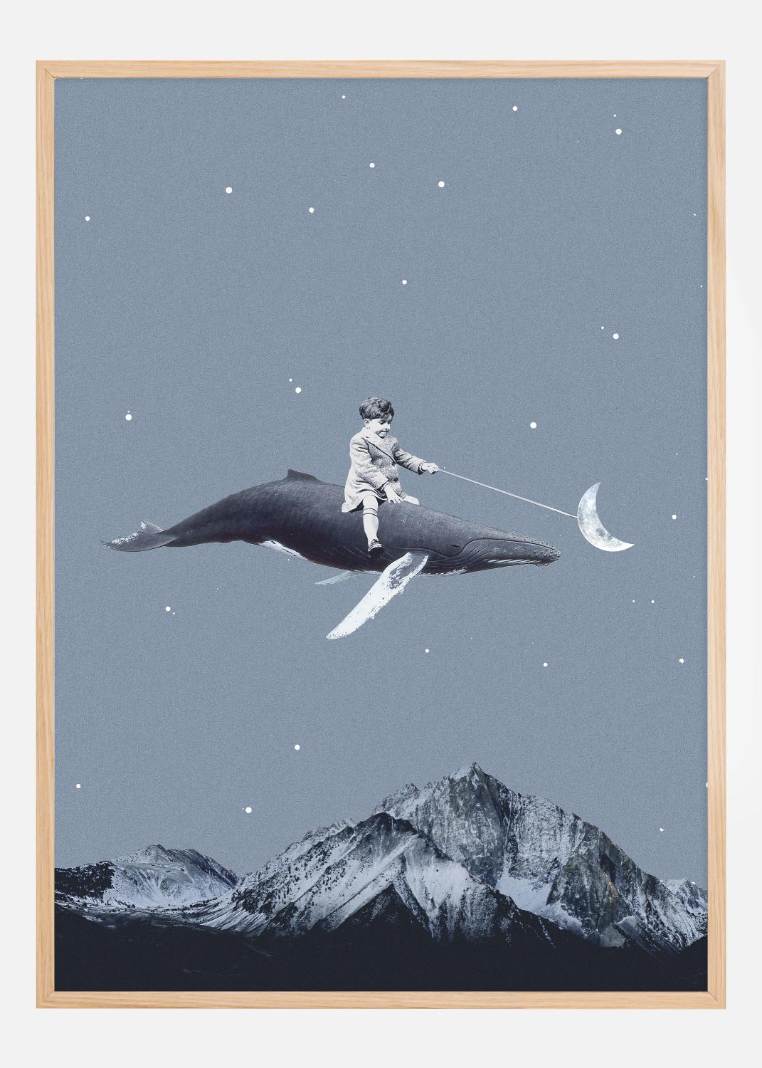 Product Image for Aim for the moon Póster (30x40 cm)