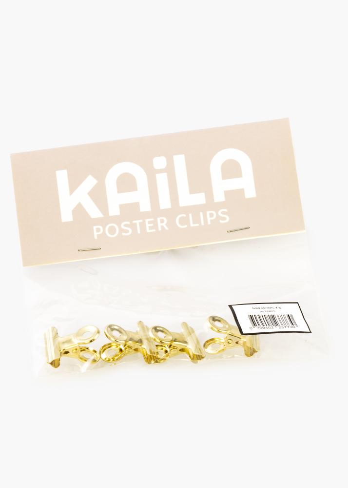 KAILA Póster Clip Gold 20 mm - 4-p