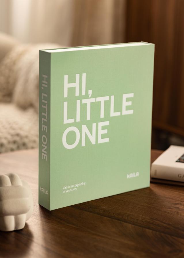 KAILA HI LITTLE ONE Menta - Coffee Table Photo Álbum (60 Negro Sidor)