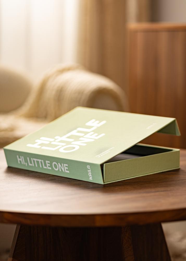 KAILA HI LITTLE ONE Menta - Coffee Table Photo Álbum (60 Negro Sidor)