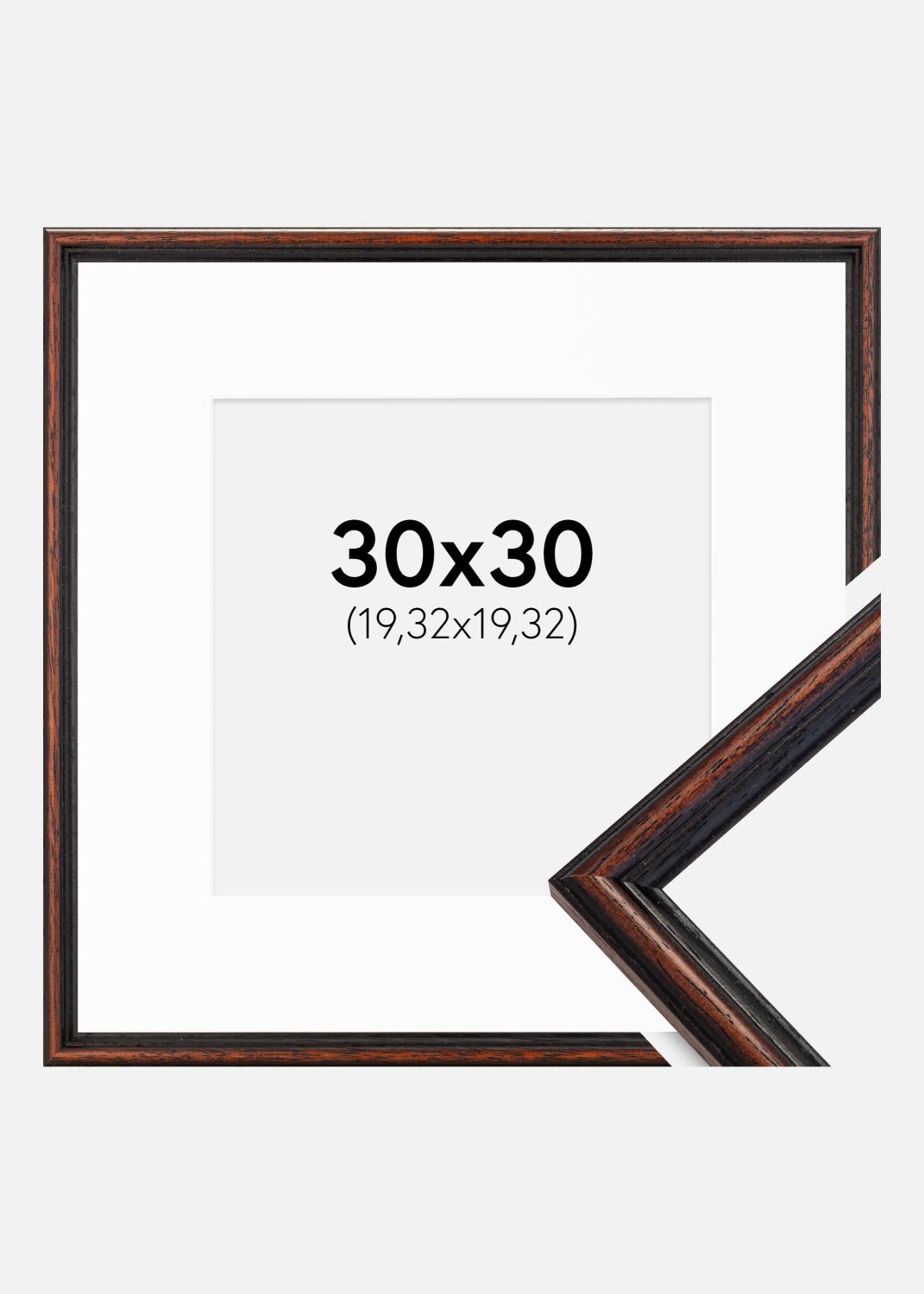 Product Image for Marco Horndal Castaño 30x30 cm - Paspartú Blanco 8x8 inches