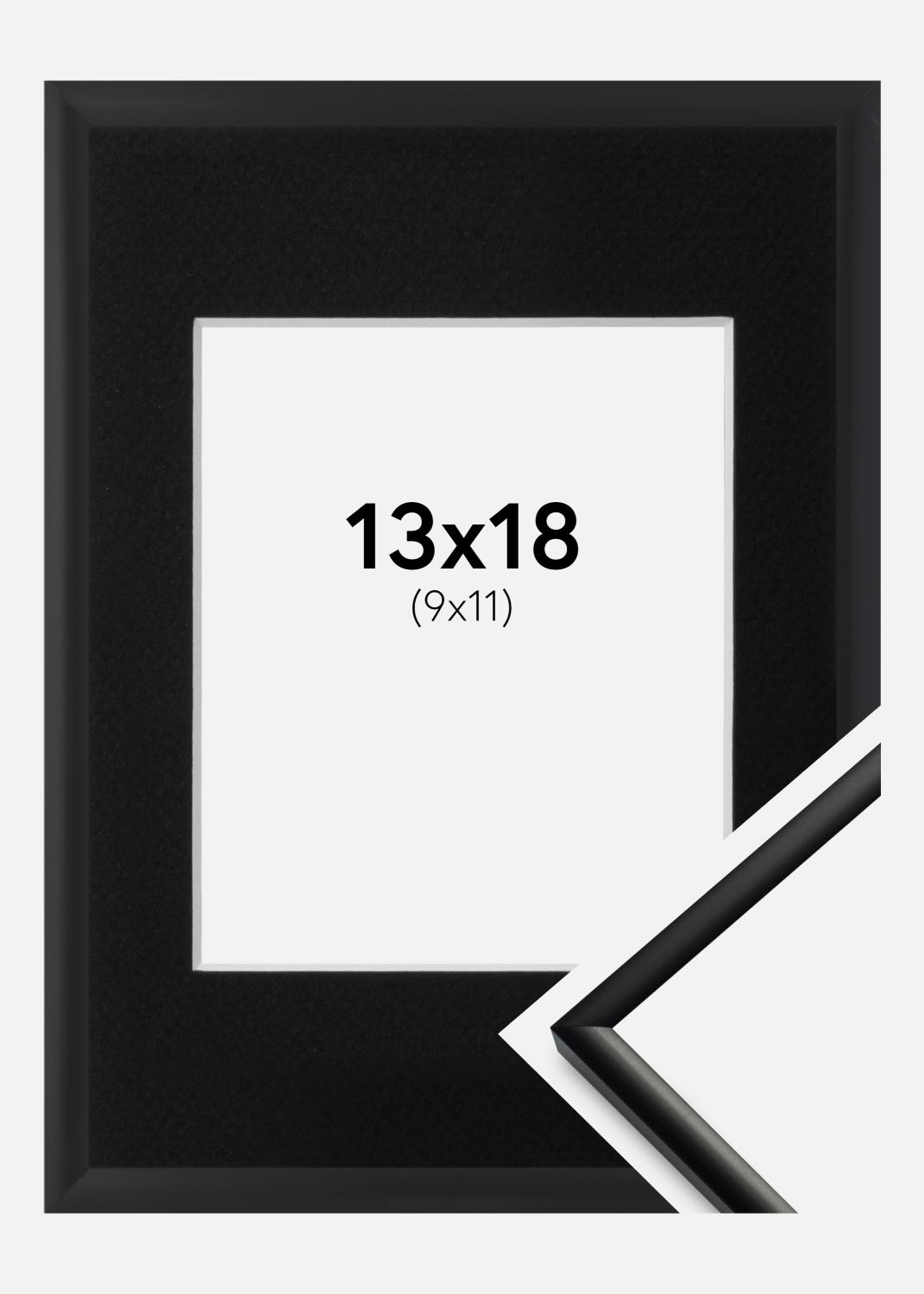 Product Image for Marco New Lifestyle Negro mate 13x18 cm - Paspartú Negro 10x12 cm