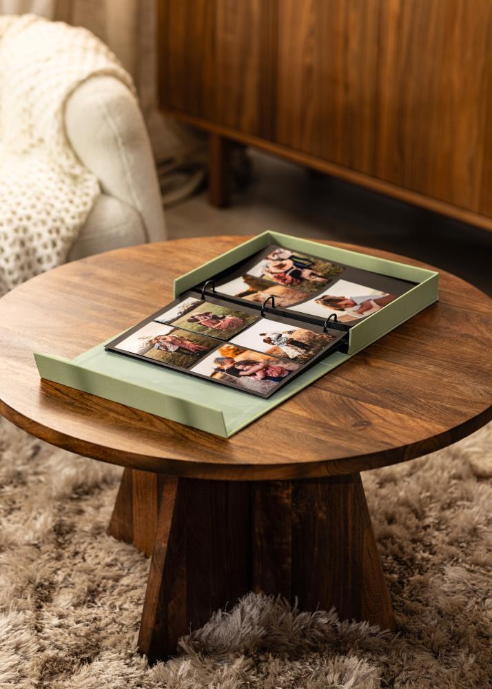 KAILA HI LITTLE ONE Menta - Coffee Table Photo Álbum (60 Negro Sidor)