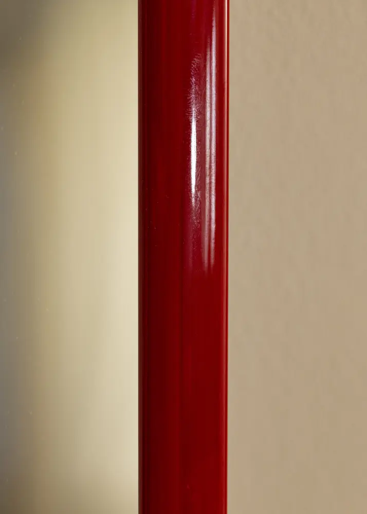 Espejo Dorset Rojo - Tamaño personalizable