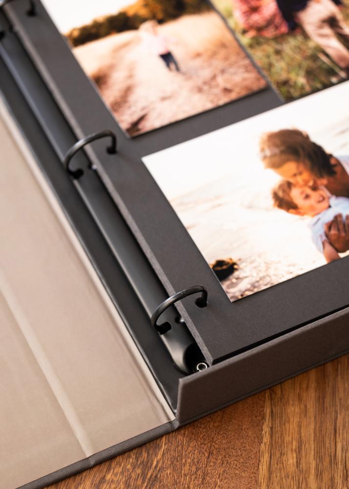 KAILA FAMILY Black - Coffee Table Photo Album (60 Páginas negras)