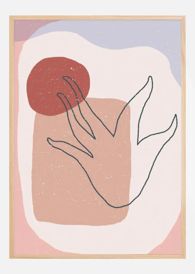Boho Plant Póster