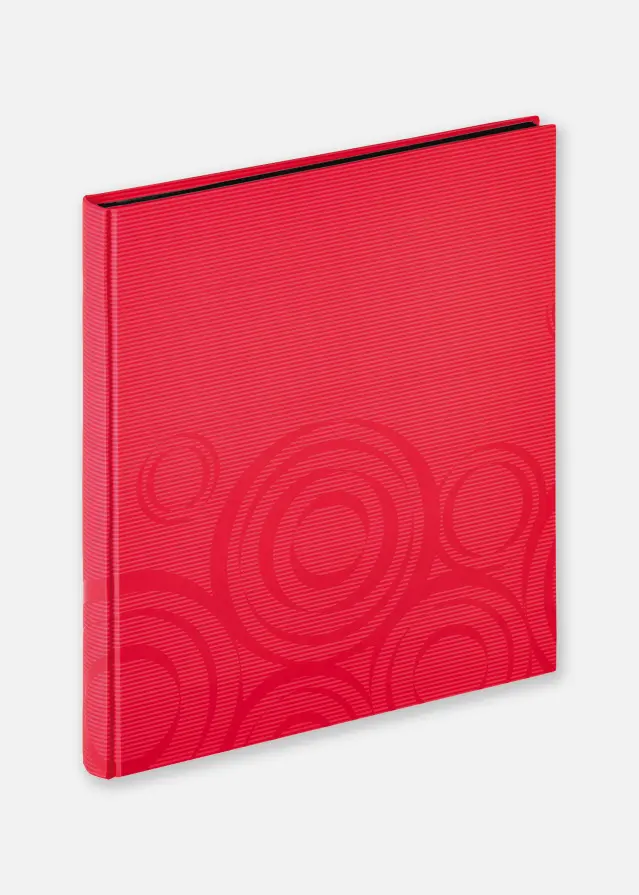 Orbit Rojo - 30x33 cm (40 Páginas negras / 20 hojas)