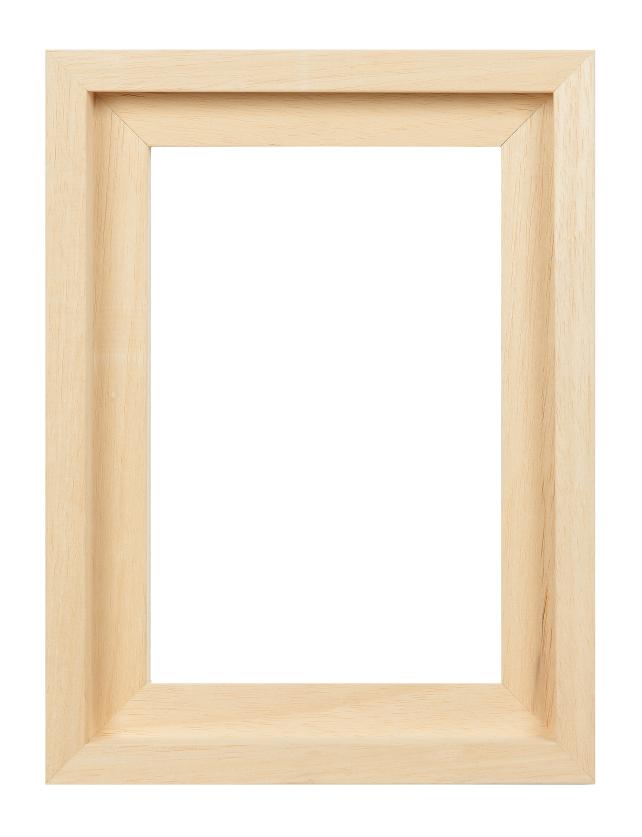 Marco para lona Cleveland Madera de samba sin tratar 29,7x42 cm (A3)