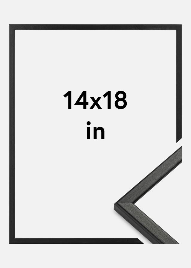Marco Kaspar Vidrio acrílico Negro 14x18 inches (35,56x45,72 cm)