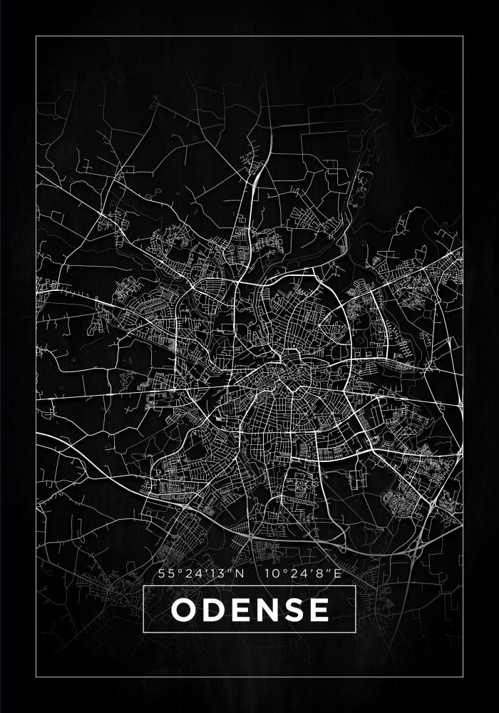 Mapa - Odense - Cartel Negro